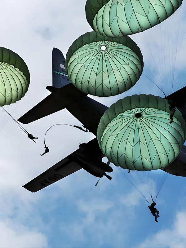 Air Force Parachute Webbing