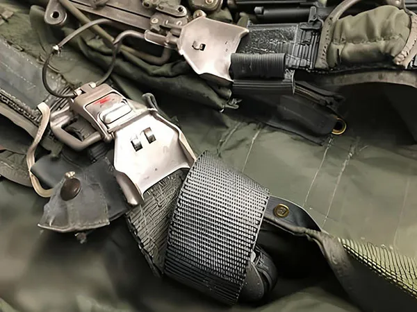 Type XIII: 1.75 Inch 45mm Wide Mil-spec Wolf Gray Mil-W-4088 27265 Type 13 Class 1a Nylon Webbing