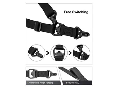 JD-S-212 2-to-1 Point Gun Sling